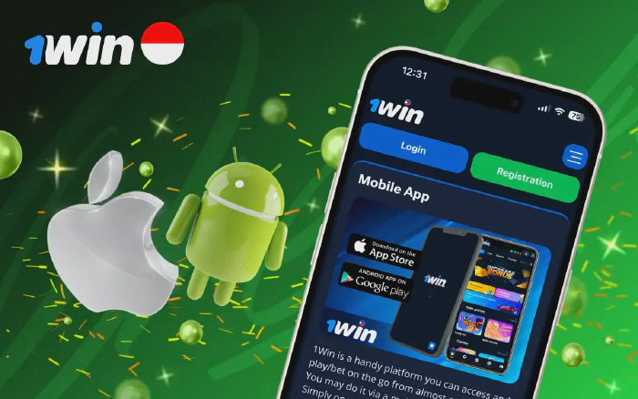 1win mobile app interface for Android and iOS